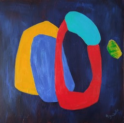 Emotional Space- Acr:canv 70cm Hryniewicz