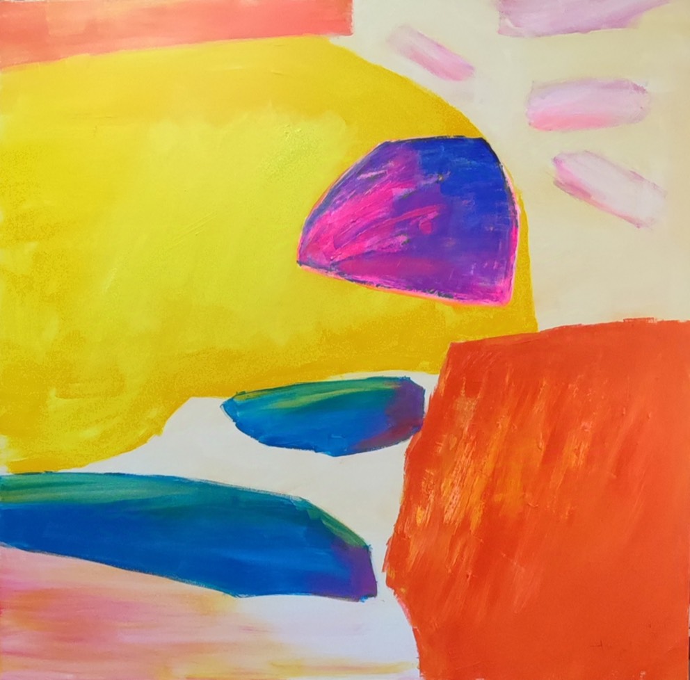 Floating Shapes 281224 acr:canv 80x80cm AnnaHryniewicz