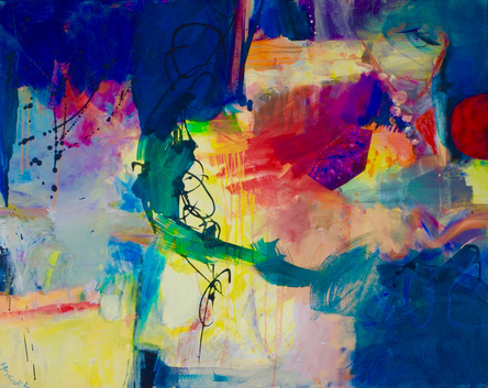 Anna Hryniewicz artist - acrylic on canvas 2016